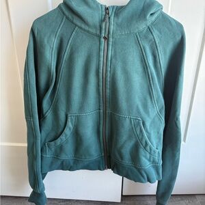 Lululemon Athletica Green Zip-Up Hoodie
